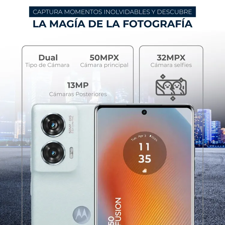 Motorola G50 Fusion 256gb azul - Image 4
